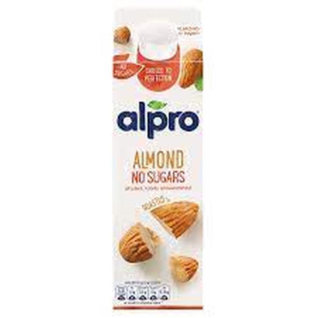 Alpro Almond Unsweetened Drink, 1L