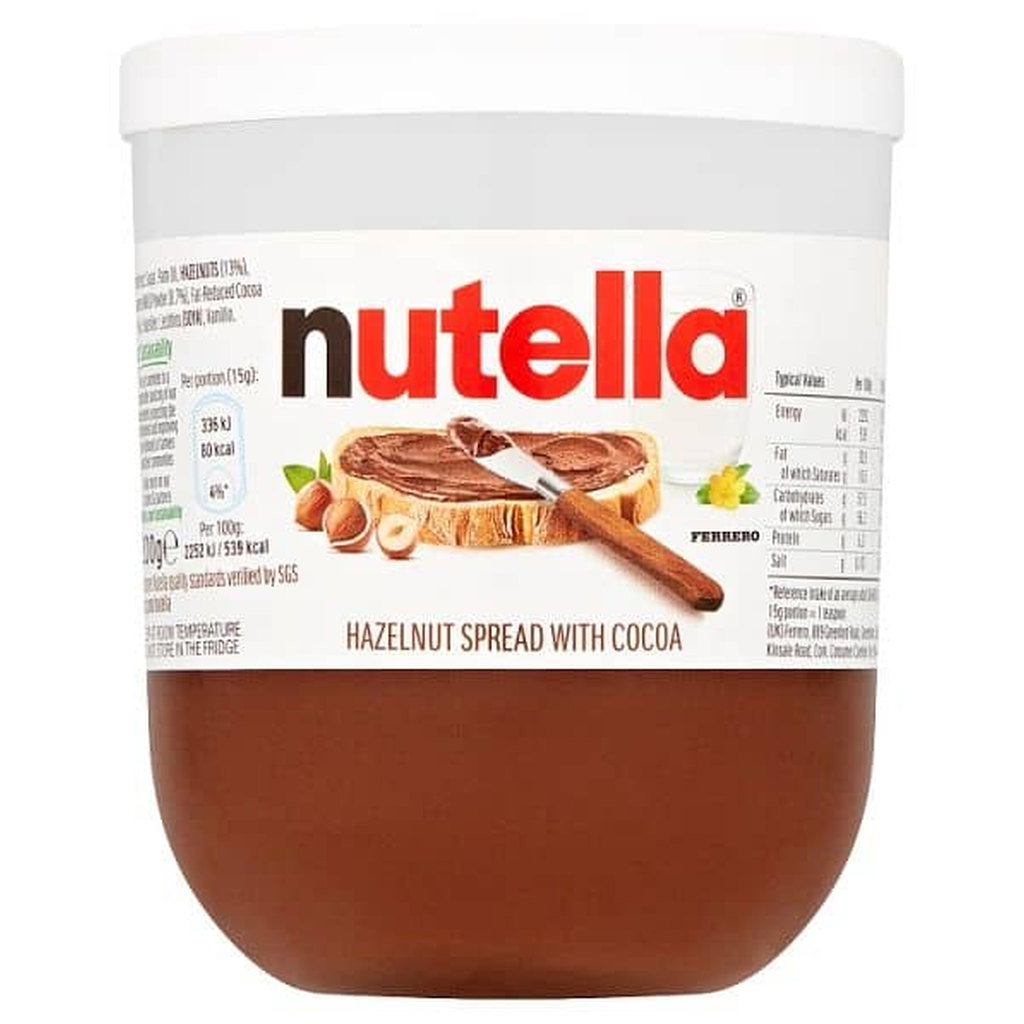 Nutella Hazelnut and Chocolate Spread Jar, 200g