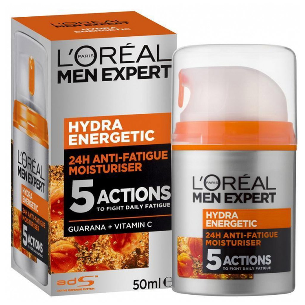 L'Oreal Men Expert Hydra Energetic Anti-Fatigue Moisturising Lotion, 50ml
