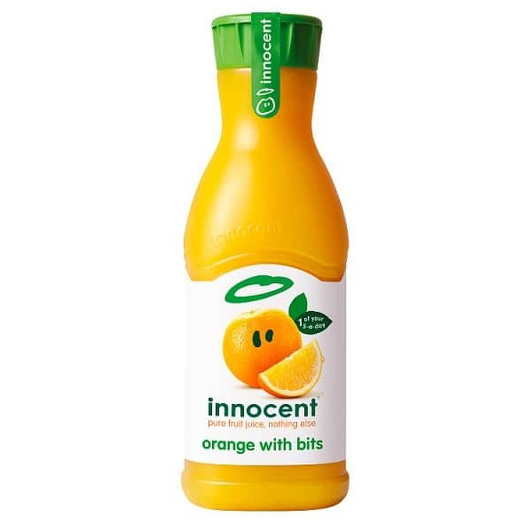 Innocent Orange Juice With Bits, 900ml