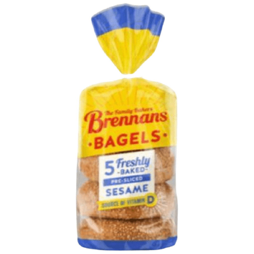 Brennans Sesame Bagels, 5pk