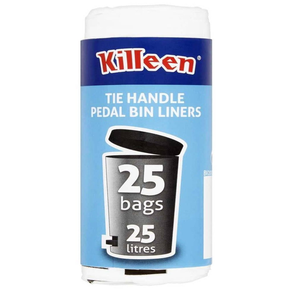 Killeen Pedal Bin Liners 25L, 25pk