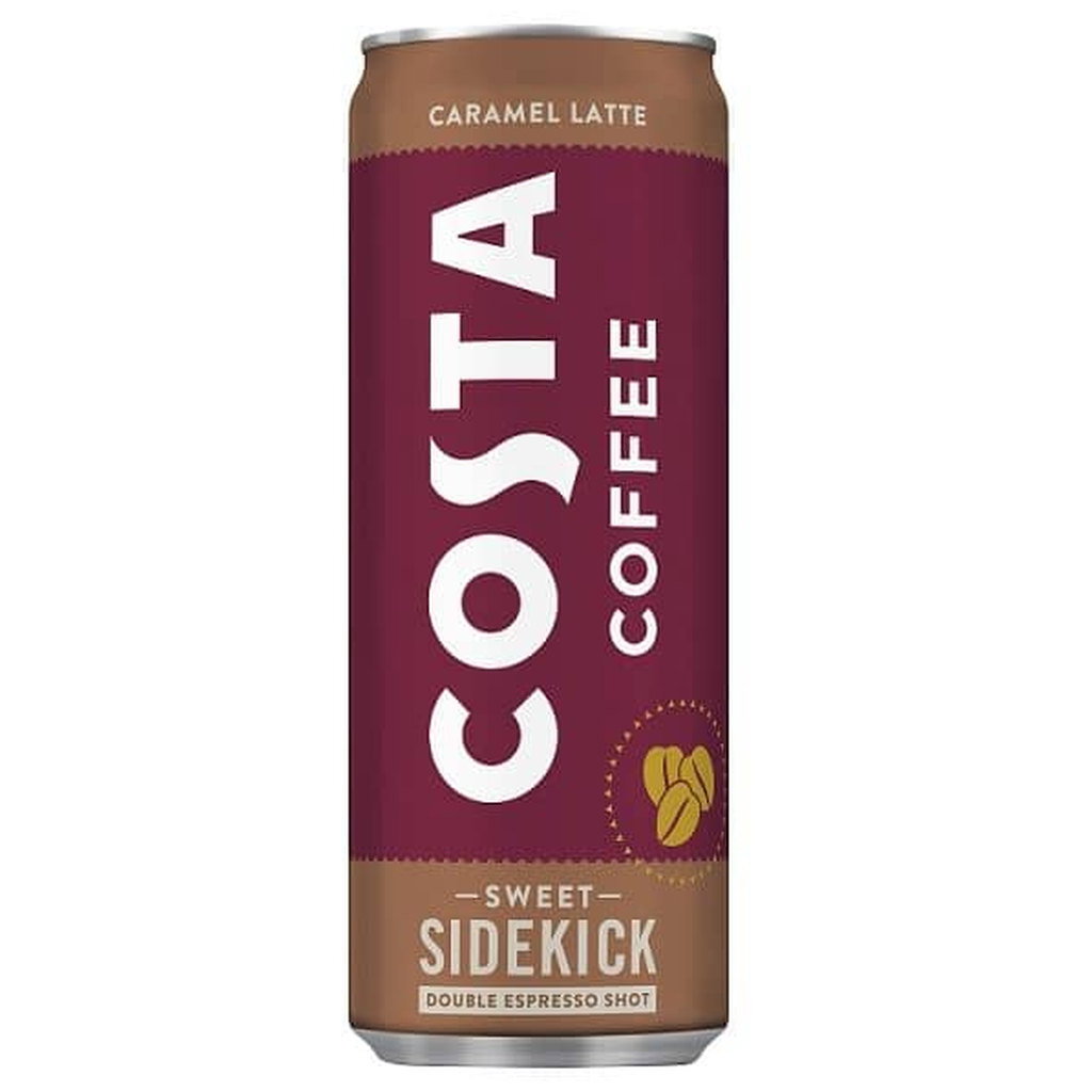 Costa Coffee Caramel Latte Can, 250ml