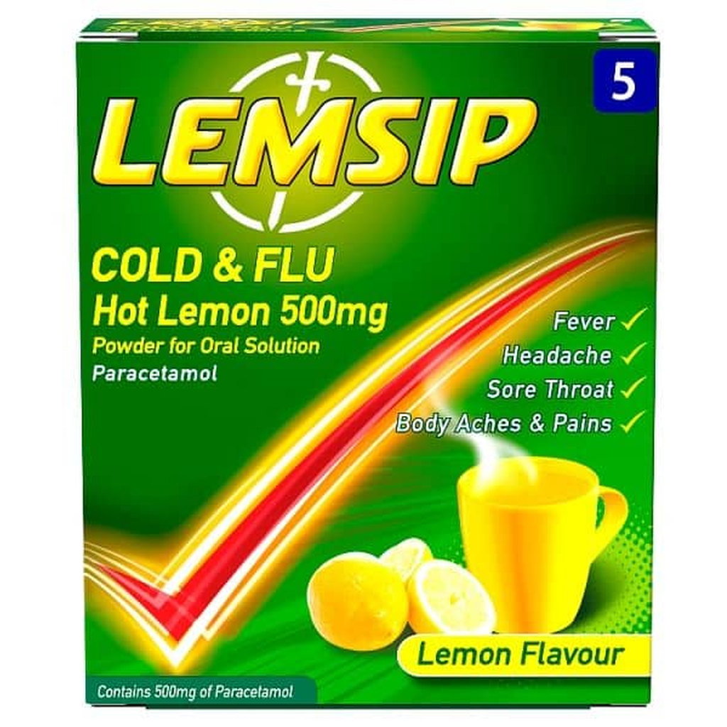 Lemsip Lemon Sachets, 5pk