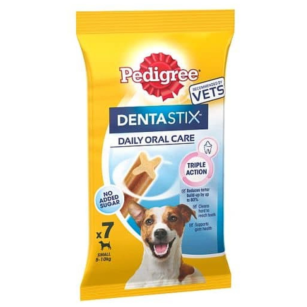 Pedigree Dentastix Daily Adult Small Dog Treats, 7 Sticks, 110g