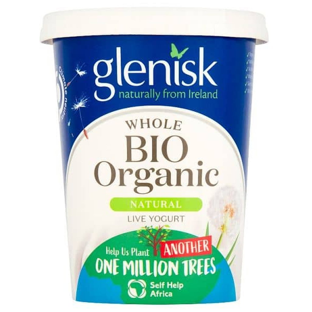 Glenisk Bio Organic Natural Yoghurt, 500g