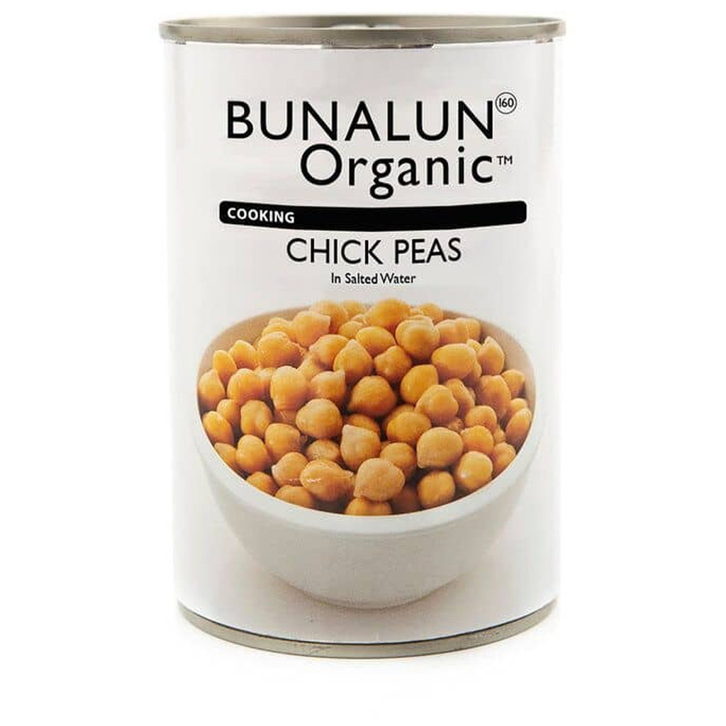 Bunalun Organic Chick Peas, 400g