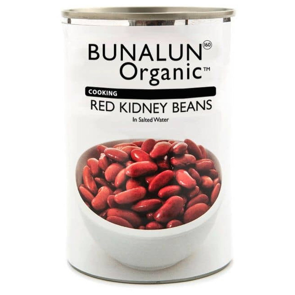 Bunalun Organic Red Kidney Beans, 400g