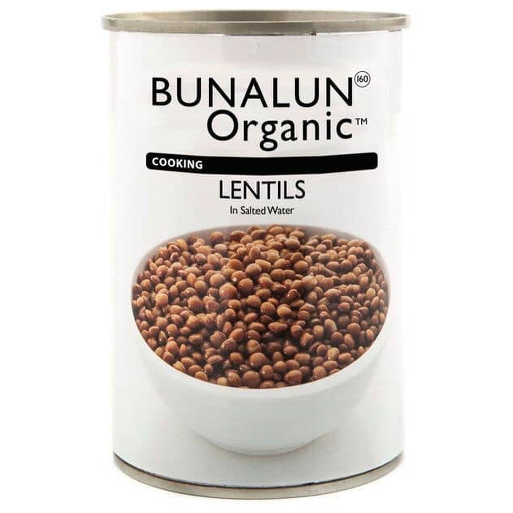 Bunalun Organic Lentils, 400g