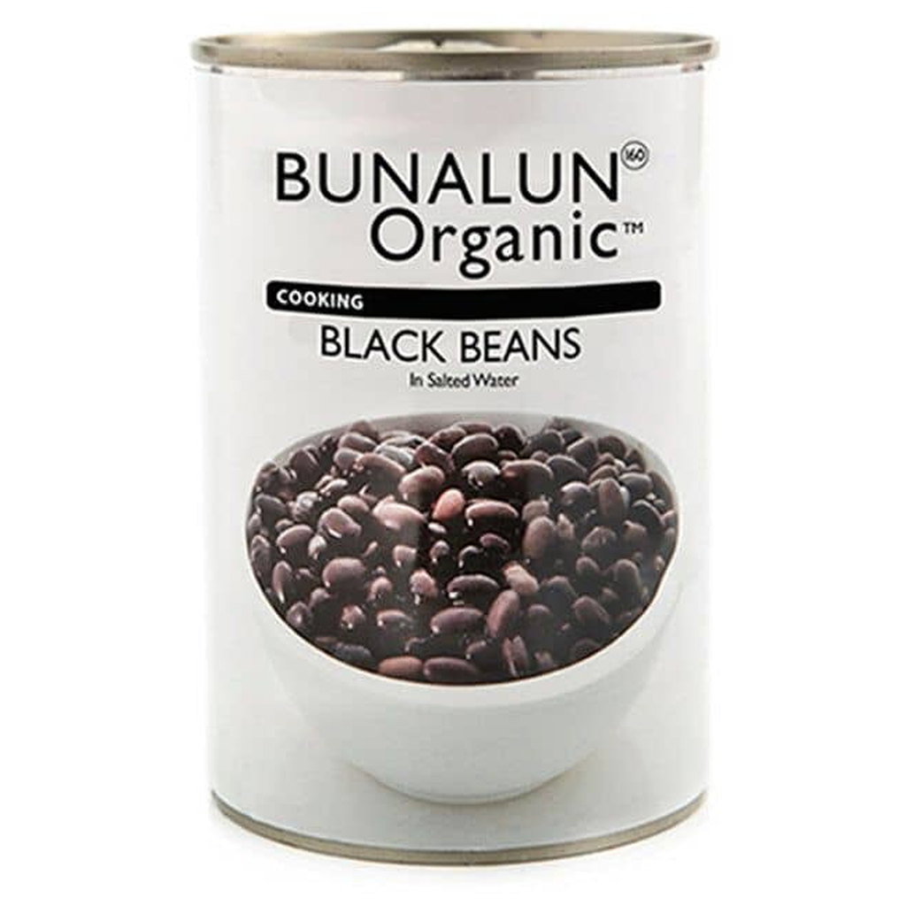 Bunalun Organic Black Beans, 400g