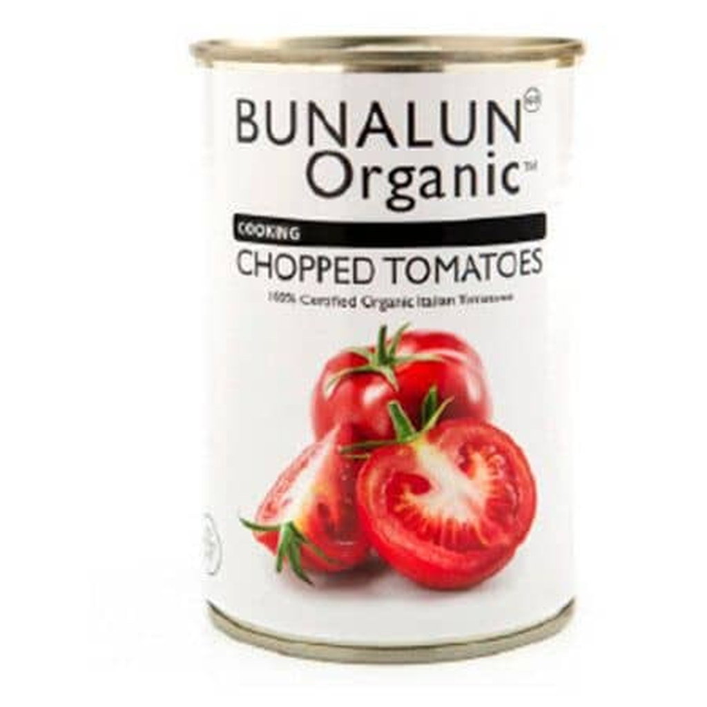 Bunalun Organic Chopped Tomatoes, 400g