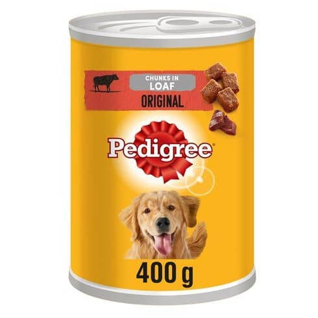 Pedigree Can Original In Loaf Dog Food, 400g