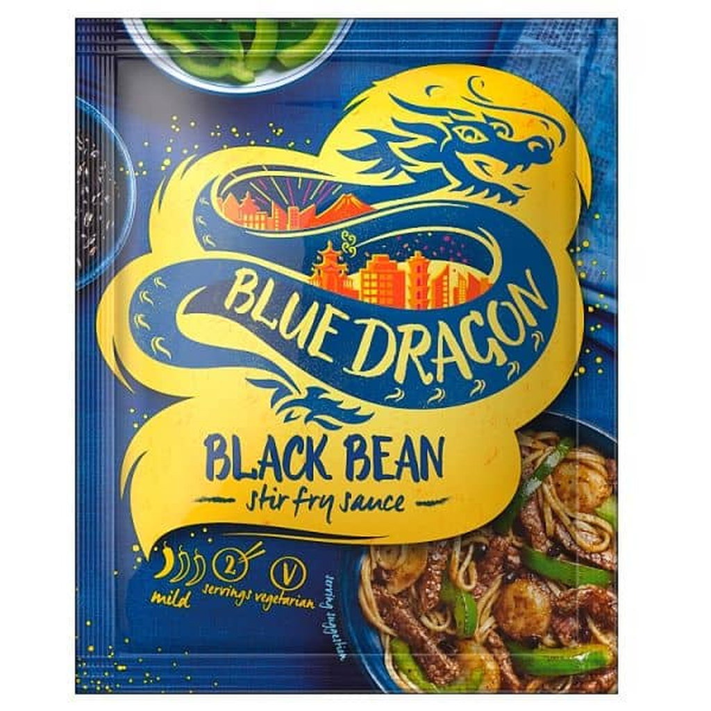 Blue Dragon Black Bean Stir Fry Sauce, 120g