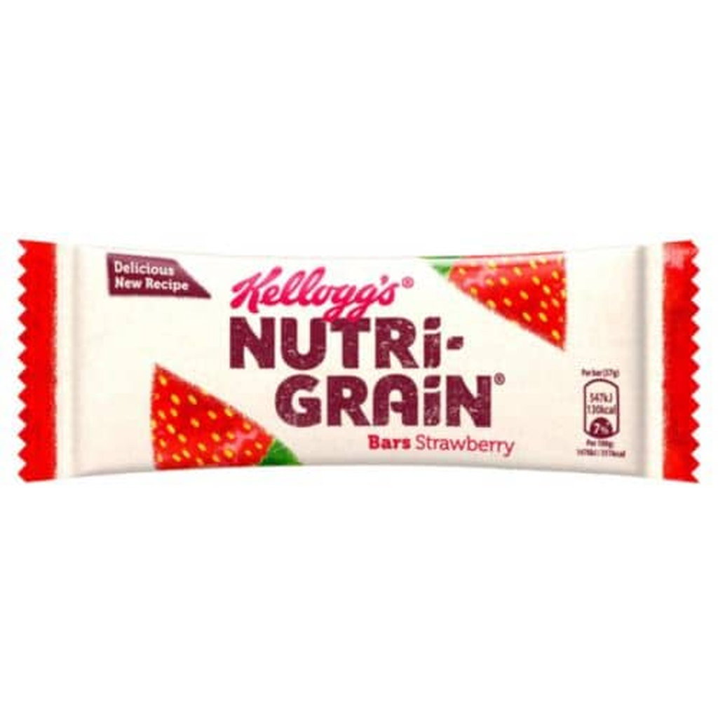Kellogg's Nutri-Grain Strawberry Cereal Bar, 37g