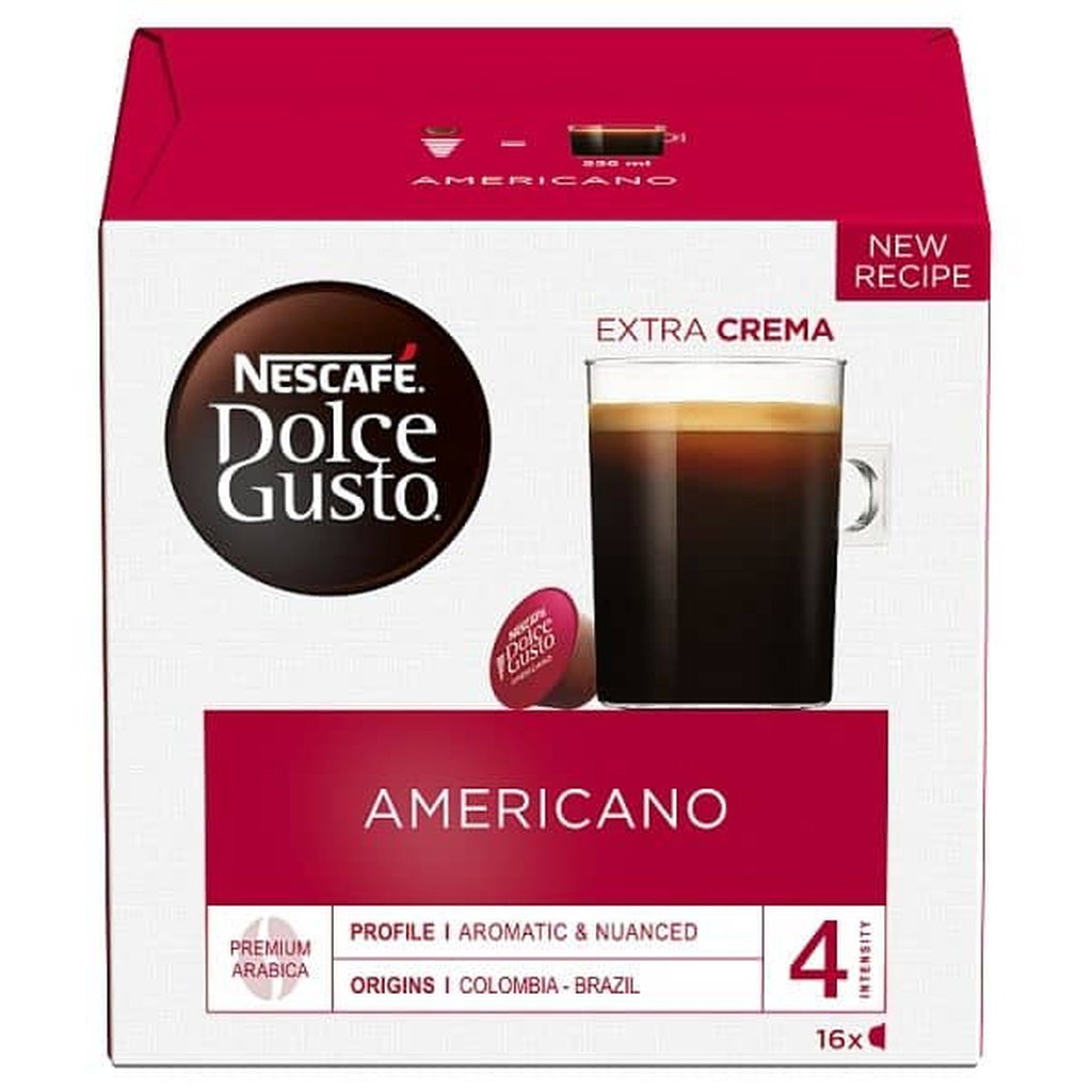 Nescafe Dolce Gusto Americano Coffee Pods, 16pk