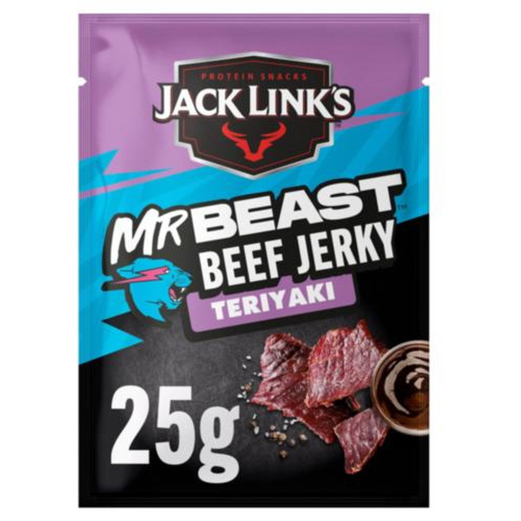 Jack Links Beef Jerky Teriyaki, 25g