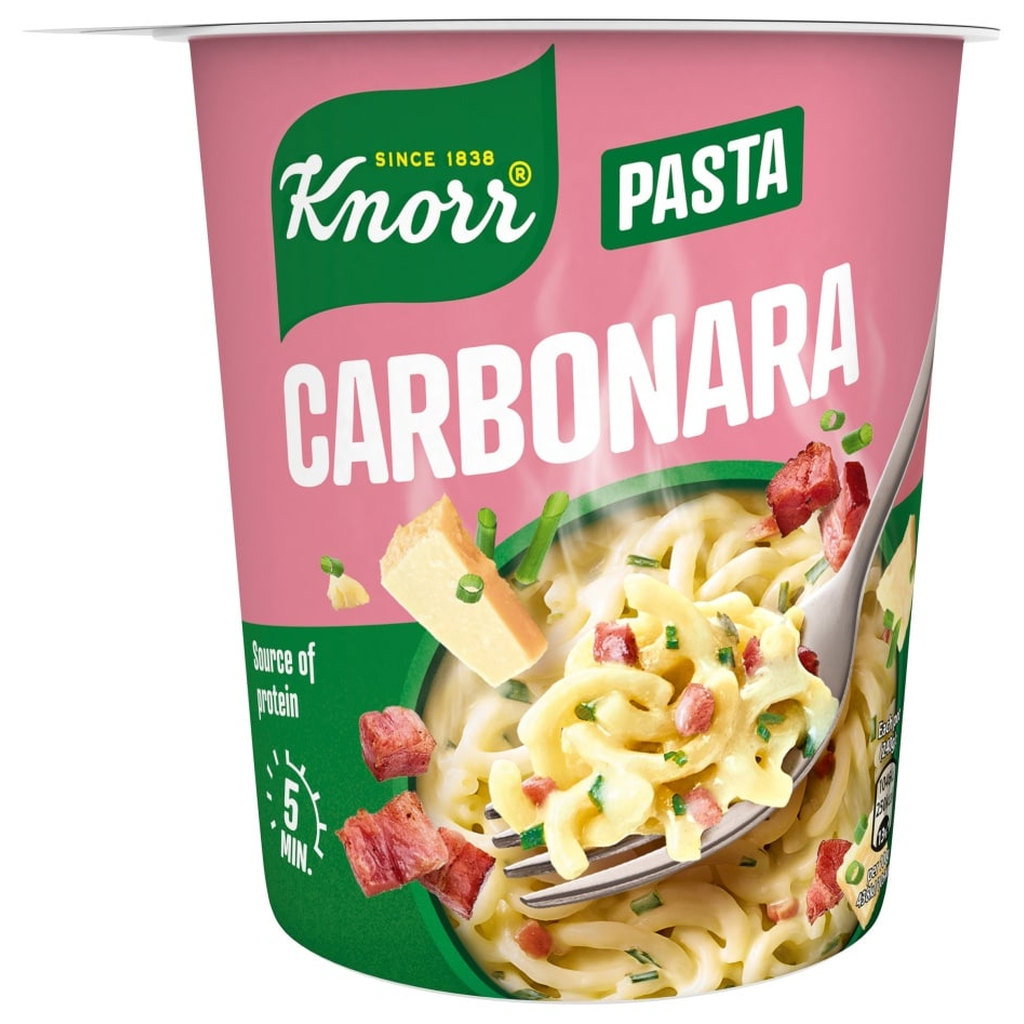 Knorr Quick Pasta Carbonara Ready Meal Cup, 71g