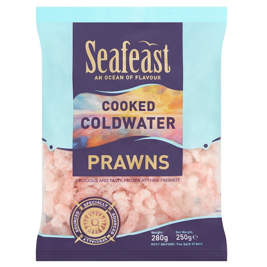 Seafeast Cold Water Prawns, 280g
