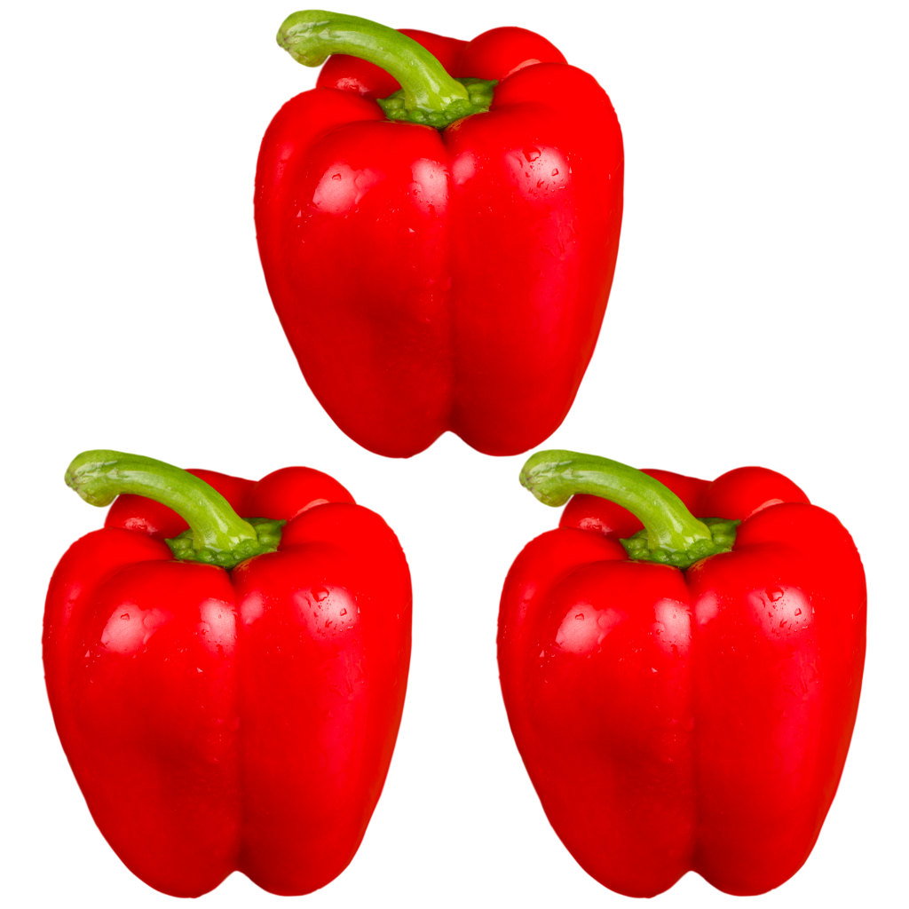 Red Pepper, 3pc