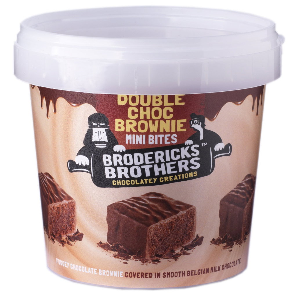 Brodericks Double Chocolate Brownie Tub, 162g