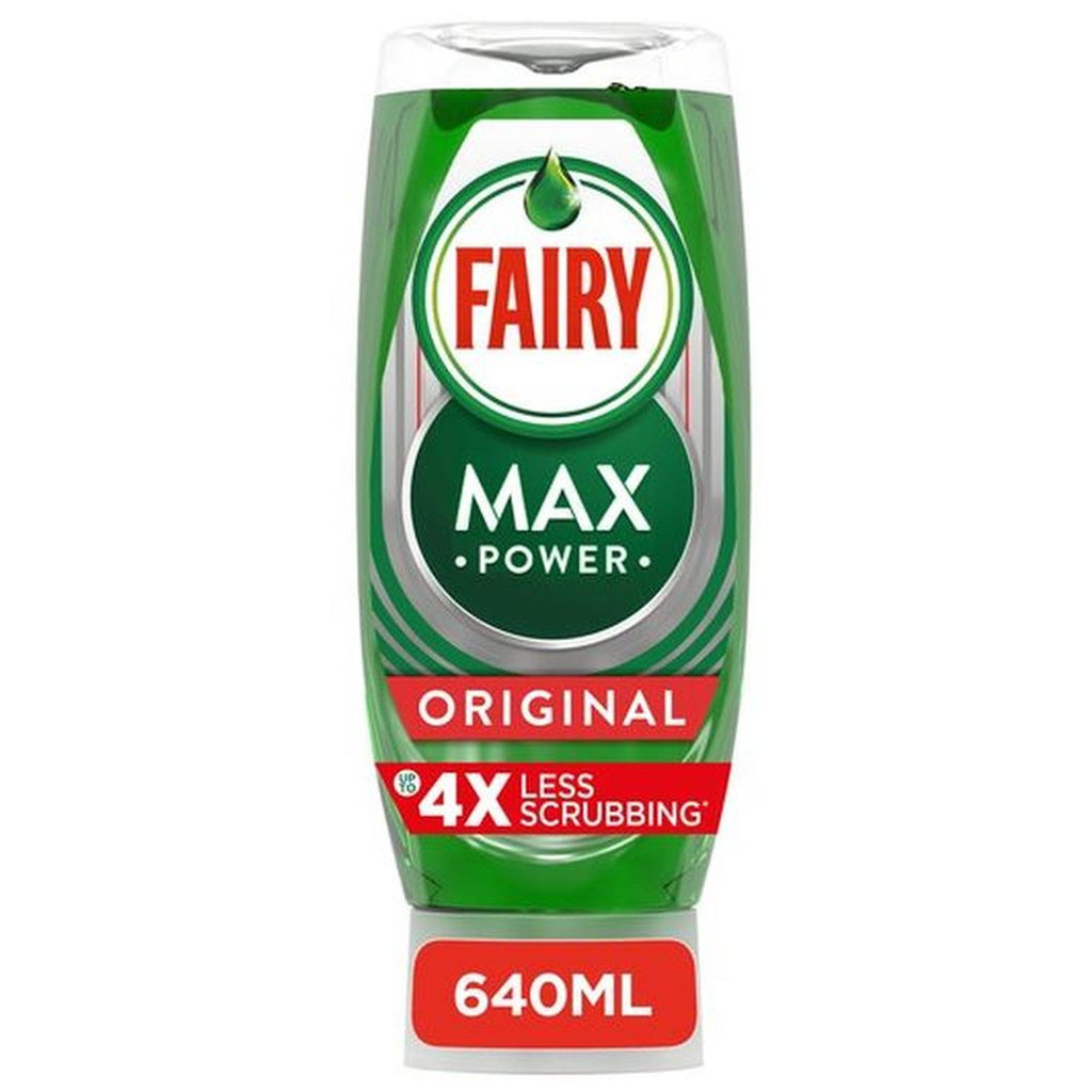 Fairy Max Power Original Washing Up Liquid, 660ml