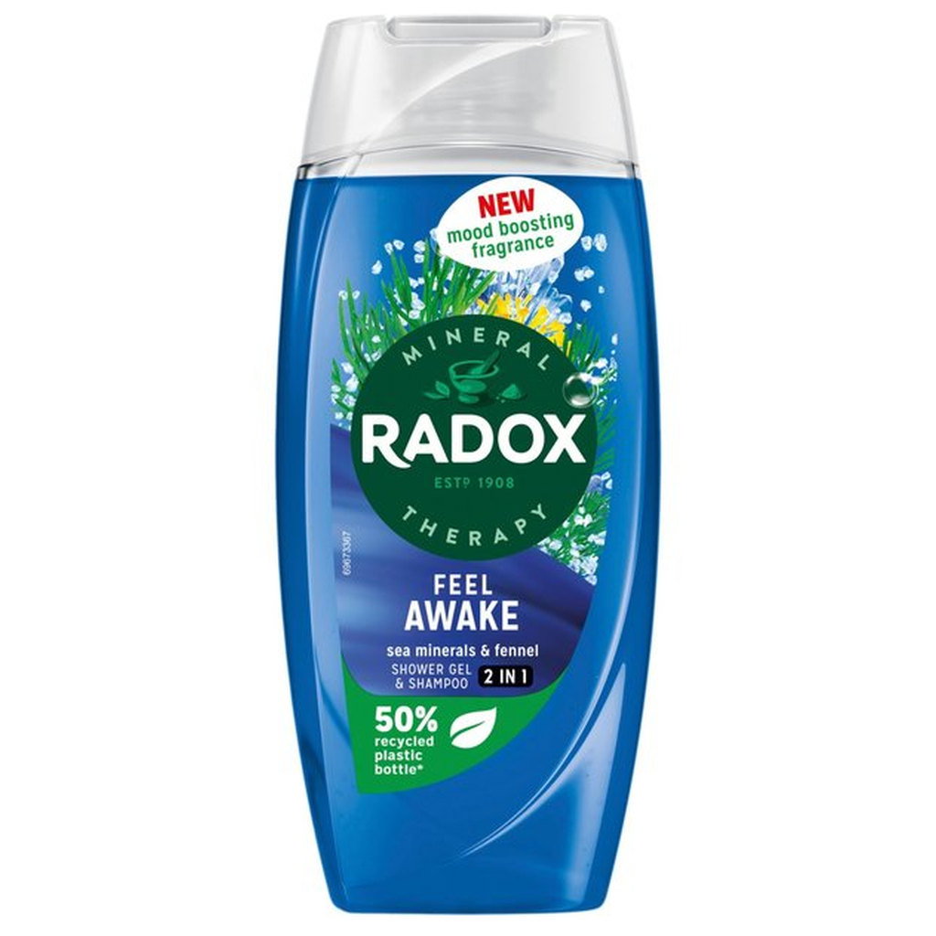 Radox Mineral Therapy Body Wash Feel Awake, 225ml