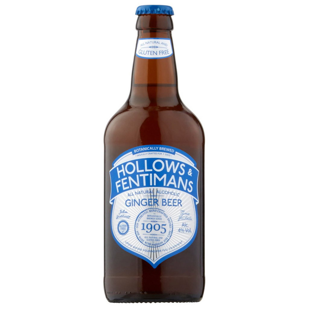 Hollows & Fentimans Ginger Beer, 500ml