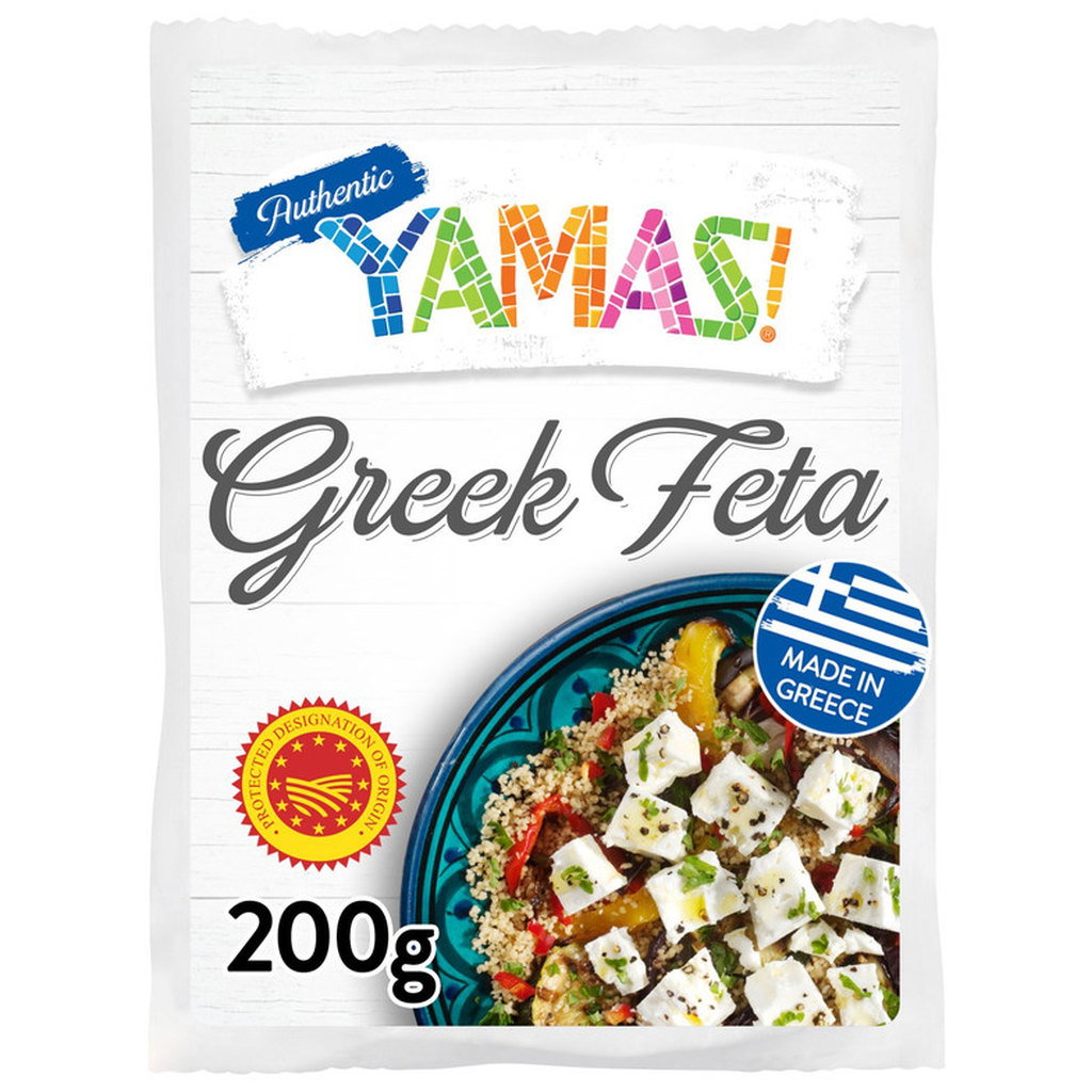 Yamas Greek Pre-Pack Feta DOP, 200g