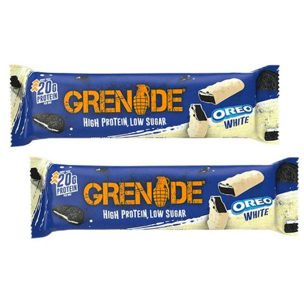 Grenade Oreo White Chocolate Protein Bar, 2 x 60g