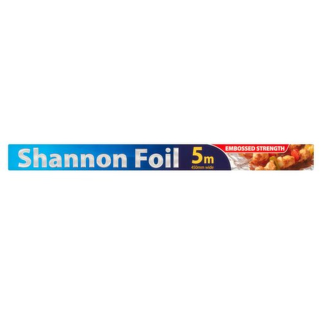 Shannon Kitchen Foil (Aluminium Tinfoil), 450mm x 5m