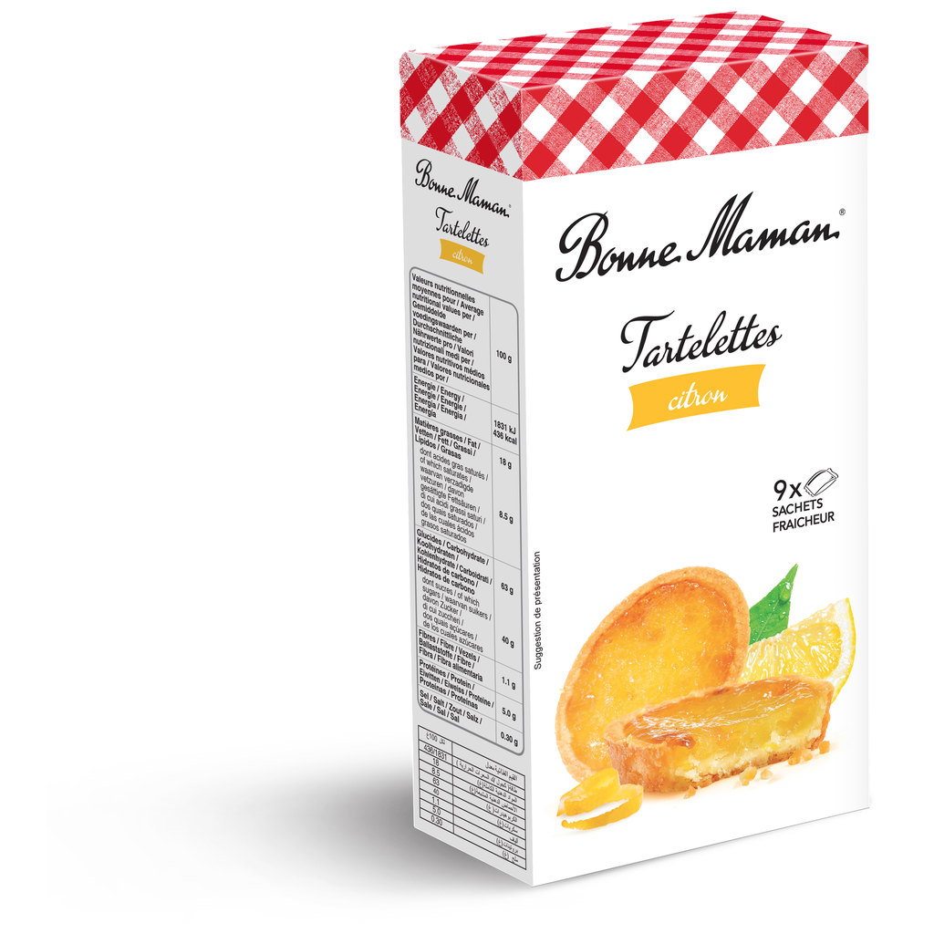 Bonne Maman Lemon Tartlets, 125g