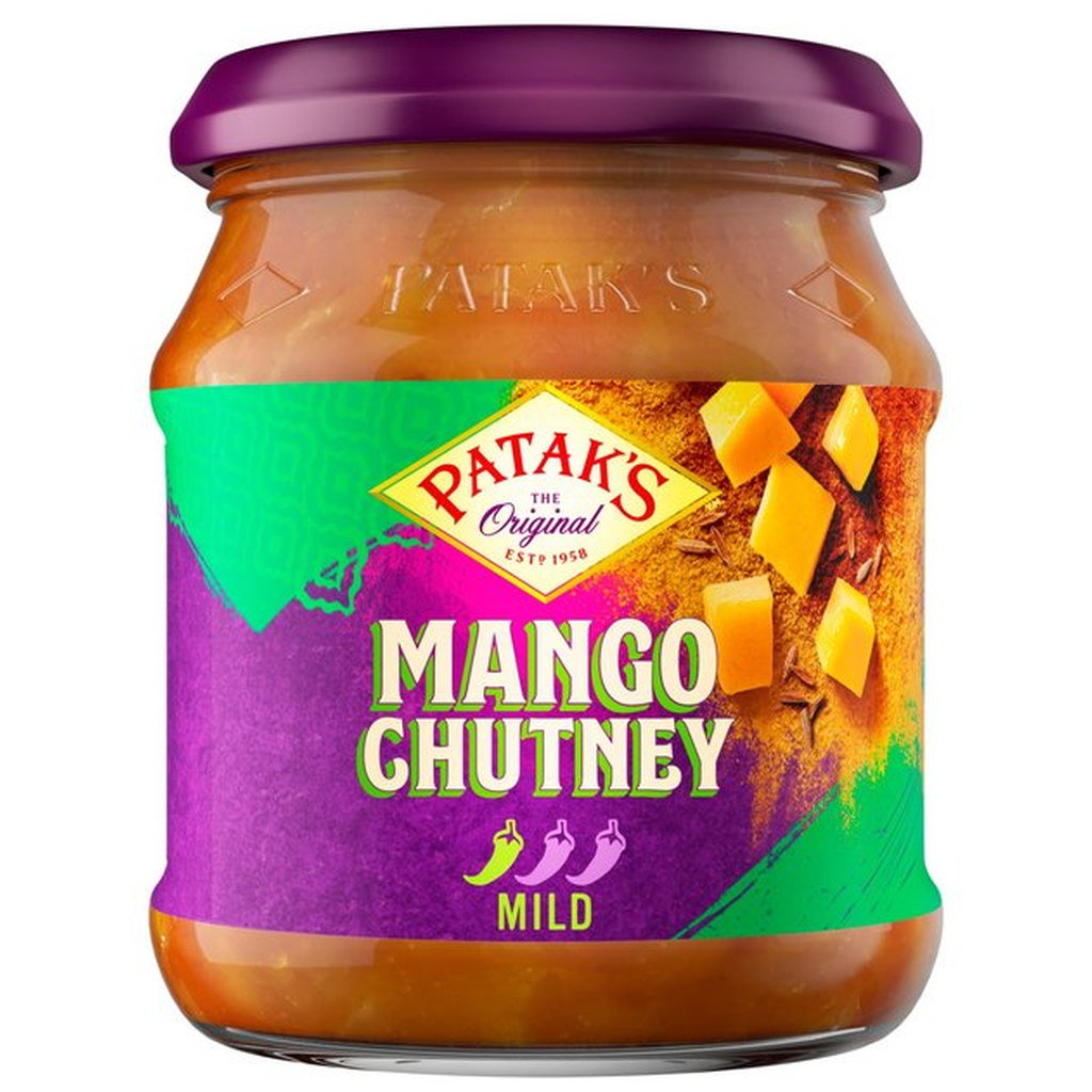 Patak's Mild Mango Chutney, 340g