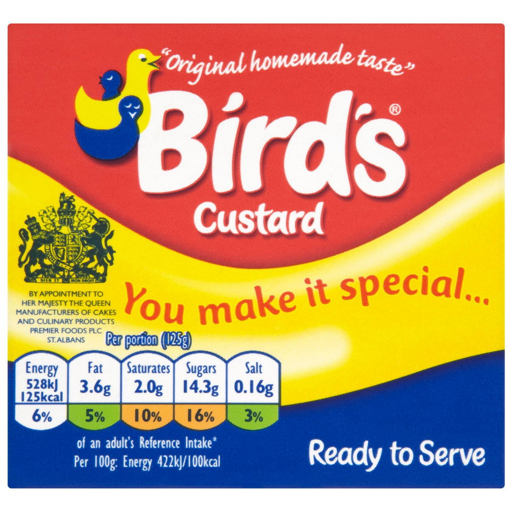 Bird's Ready to Serve Custard, 500g