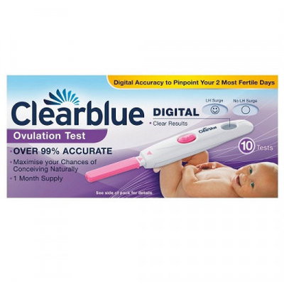 Clearblue Digital Ovulation Test, 10pk