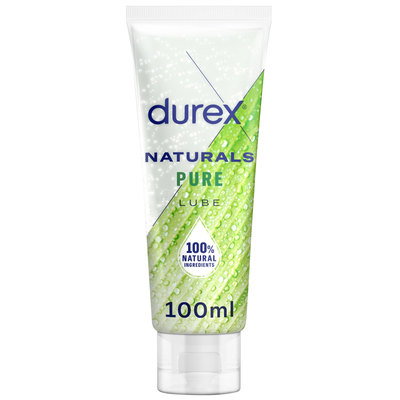 Durex Naturals Water Based Pure Lubricant Gel, 100ml
