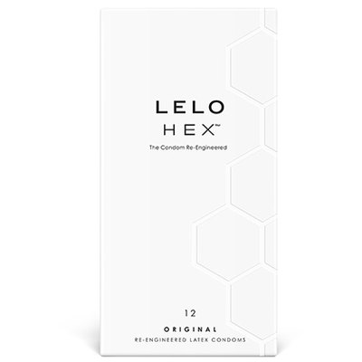 Lelo Hex Original Condoms, 12pk