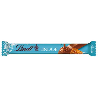 Lindt Lindor Salted Caramel Chocolate Treat Bar, 38g