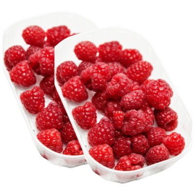 Raspberries, 2 x 125g
