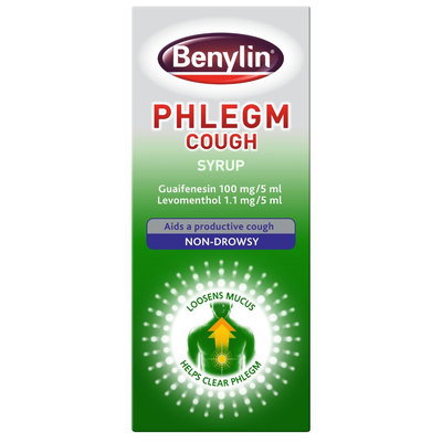 Benylin Phlegm Cough Syrup, 125ml