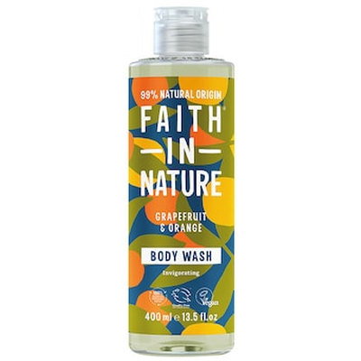 Faith in Nature Grapefruit and Orange Body Wash, 400ml