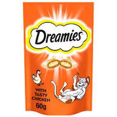 Dreamies with Chicken Cat Treats, 60g