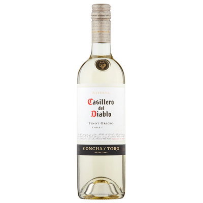 Casillero Del Diablo Pinot Grigio White Wine, 750ml