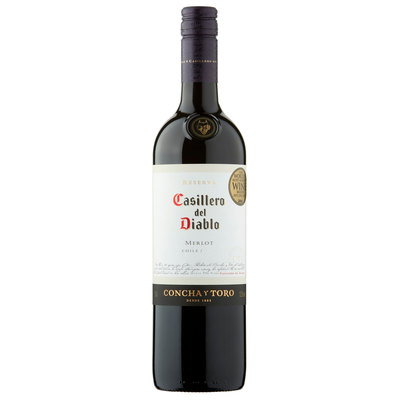 Casillero Del Diablo Merlot Red Wine, 750ml