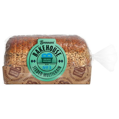 Brennans Bakehouse Seeded Multigrain Bread, 500g