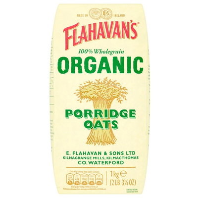 Flahavan's Organic Porridge Oats, 1kg