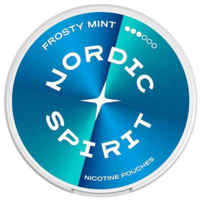 Nordic Spirit Frosty Mint 9mg Nicotine Pouches
