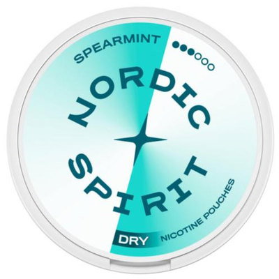 Nordic Spirit Spearmint 9mg, Nicotine Pouches