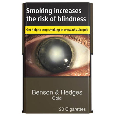 Benson & Hedges Gold Cigarettes, 20pk