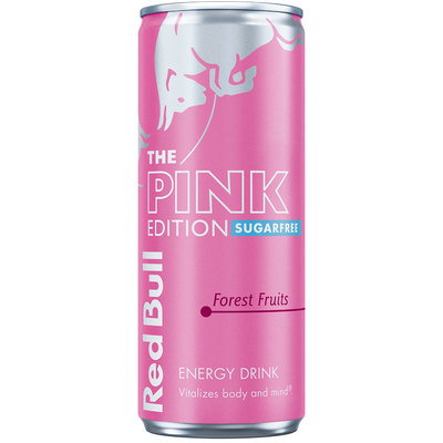 Red Bull Sugar Free Pink Ed Forest Fruits Energy Drink, 250ml
