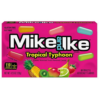Mike & Ike Tropical Typhoon Candy (US Import), 120g